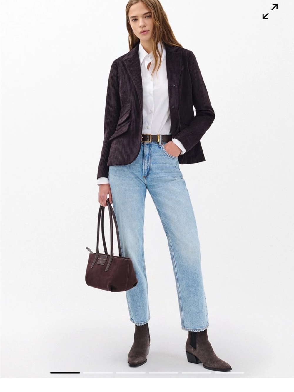 rag & bone Harlow Ankle Straight Jean - Picture 12 of 12